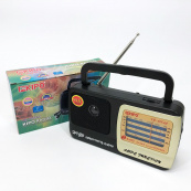 Радіоприймач KIPO KB-408 AC потужний радіо FM c usb живлення від батареї R20 або від мережі. Зображення №17