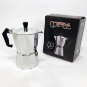 Гейзерна кавоварка UNIQUE UN-1911 алюмінієвий корпус 3 порції для меленої кави. Зображення №8