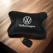 Шкіряна подушка на підголівник Volkswagen – ортопедична для авто. Зображення №4
