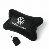 Шкіряна подушка на підголівник Volkswagen – ортопедична для авто. Зображення №7