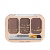 Тіні для брів 3 кольори DoDo Girl Eyebrow Powder ВР003, (набір 3 шт в асортименті). Зображення №2