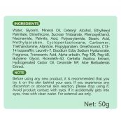 Крем для обличчя зволожувальний Bioaqua Aloe Vera Face Cream 99% Hydrating Soothing 50 мл. Зображення №4