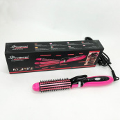 Плойка-праска 3в1 Geemy GM-2922, Сучасні щипці для завивки волосся, Прилад для завивки. Колір: рожевий. Зображення №6