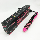 Плойка-праска 3в1 Geemy GM-2922, Сучасні щипці для завивки волосся, Прилад для завивки. Колір: рожевий. Зображення №8