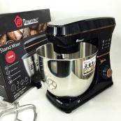 Настільний міксер-тестоміс планетарний Domotec R 6673 12 л, Планетарний комбайн Стаціонарний для дому. Зображення №2