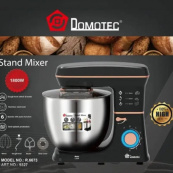 Настільний міксер-тестоміс планетарний Domotec R 6673 12 л, Планетарний комбайн Стаціонарний для дому. Зображення №4