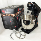 Настільний міксер-тестоміс планетарний Domotec R 6673 12 л, Планетарний комбайн Стаціонарний для дому. Зображення №11