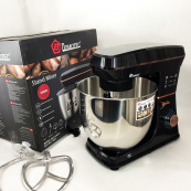 Настільний міксер-тестоміс планетарний Domotec R 6673 12 л, Планетарний комбайн Стаціонарний для дому. Зображення №13