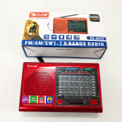 Портативна стовпчик радіо MP3 USB Golon RX-6622. Колір: червоний. Зображення №4