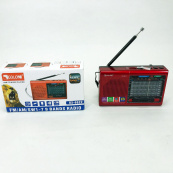 Портативна стовпчик радіо MP3 USB Golon RX-6622. Колір: червоний. Зображення №9