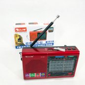 Портативна стовпчик радіо MP3 USB Golon RX-6622. Колір: червоний. Зображення №11