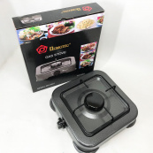 Газова плита DOMOTEC MS-6601 на 1 конфорку. Колір: сірий. Зображення №5