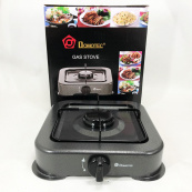 Газова плита DOMOTEC MS-6601 на 1 конфорку. Колір: сірий. Зображення №6