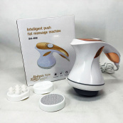 Масажер для тіла Relax and Spin Tone SH-658, вібро антицелюлітний масажер. Колір: жовтий. Зображення №10