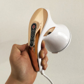 Масажер для тіла Relax and Spin Tone SH-658, вібро антицелюлітний масажер. Колір: жовтий. Зображення №13