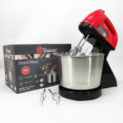 Міксер ручний з чашею Domotec R6637R 2 літри 250 W, Міксер стаціонарний з чашею з нержавіючої сталі. Зображення №5