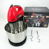 Міксер ручний з чашею Domotec R6637R 2 літри 250 W, Міксер стаціонарний з чашею з нержавіючої сталі. Зображення №9