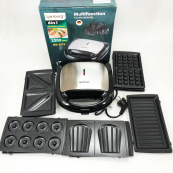 Мультимейкер бутербродница 6 в 1 Rainberg RB-2276 съемные формы с антипригарным покрытием 2200 Вт. Изображение №4