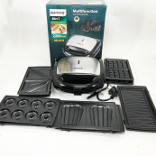 Мультимейкер бутербродница 6 в 1 Rainberg RB-2276 съемные формы с антипригарным покрытием 2200 Вт. Изображение №5