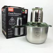 Блендер електричний RAF R.7014 подрібнювач, чоппер 1000 Вт 5 Л з металевою чашею, Потужний блендер. Зображення №5 Блендер електричний RAF R.7014 подрібнювач, чоппер 1000 Вт 5 Л з металевою чашею, Потужний блендер. Зображення №5