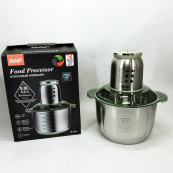 Блендер електричний RAF R.7014 подрібнювач, чоппер 1000 Вт 5 Л з металевою чашею, Потужний блендер. Зображення №7 Блендер електричний RAF R.7014 подрібнювач, чоппер 1000 Вт 5 Л з металевою чашею, Потужний блендер. Зображення №7