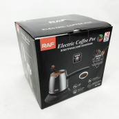 Кофеварка электрическая металлическая турка RAF R.150 500 мл. Изображение №7 Кофеварка электрическая металлическая турка RAF R.150 500 мл. Изображение №7