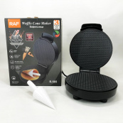 Электрическая вафельница RAF R.565 с антипригарным покрытием и конусом для трубочек. Изображение №11