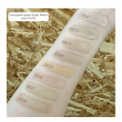 Тональний крем topface Super Match 24H Foundation водостійкий PT475, 008 Biscuit/Медовий. Зображення №6