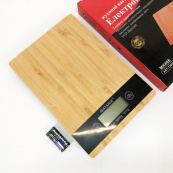 Ваги кухонні MATARIX MX-406 5кг Wood, Кухонні ваги для приготування страв, Ваги для домашньої кухні. Зображення №2