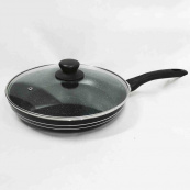 Сковорода UNIQUE UN-5161 18 см з кришкою, зовнішнім та внутрішнім антипригарним мармуровим покриттям. Зображення №4 Сковорода UNIQUE UN-5161 18 см з кришкою, зовнішнім та внутрішнім антипригарним мармуровим покриттям. Зображення №4