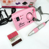 Фрезер DM-211 на 65 Вт. - 45000 об./хв. для манікюру та педикюру з педаллю та додатковими насадками. Зображення №9