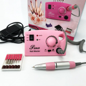 Фрезер DM-211 на 65 Вт. - 45000 об./хв. для манікюру та педикюру з педаллю та додатковими насадками. Зображення №11