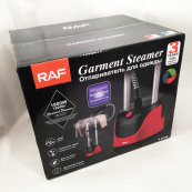 Відпарювач вертикальний для одягу зі стійкою RAF R.3038 1800 W. Колір: червоний. Зображення №6