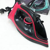 Утюг паровой RAF R.1250 с керамической подошвой и функцией самоочистки 2200 Вт. Цвет: красный. Изображение №2 Утюг паровой RAF R.1250 с керамической подошвой и функцией самоочистки 2200 Вт. Цвет: красный. Изображение №2