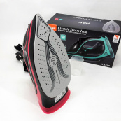 Утюг паровой RAF R.1250 с керамической подошвой и функцией самоочистки 2200 Вт. Цвет: красный. Изображение №3 Утюг паровой RAF R.1250 с керамической подошвой и функцией самоочистки 2200 Вт. Цвет: красный. Изображение №3