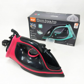 Утюг паровой RAF R.1250 с керамической подошвой и функцией самоочистки 2200 Вт. Цвет: красный. Изображение №4 Утюг паровой RAF R.1250 с керамической подошвой и функцией самоочистки 2200 Вт. Цвет: красный. Изображение №4