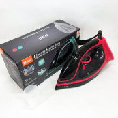 Утюг паровой RAF R.1250 с керамической подошвой и функцией самоочистки 2200 Вт. Цвет: красный. Изображение №10 Утюг паровой RAF R.1250 с керамической подошвой и функцией самоочистки 2200 Вт. Цвет: красный. Изображение №10