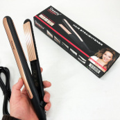 Плойка гофре для волос Gemei GM-2955W для прикорневого объёма, Топ выпрямитель для волос. Изображение №4