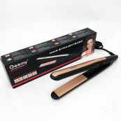 Плойка гофре для волос Gemei GM-2955W для прикорневого объёма, Топ выпрямитель для волос. Изображение №14