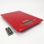 Ваги кухонні MATARIX MX-402 5 кг з дисплеєм, Ваги кухонні для продуктів домашні. Колір: червоний. Зображення №3