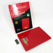 Ваги кухонні MATARIX MX-402 5 кг з дисплеєм, Ваги кухонні для продуктів домашні. Колір: червоний. Зображення №11