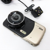 Відеореєстратор автомобільний MHZ DVR CT503 1080P з двома камерами, Реєстратор з камерою на машину. Зображення №3