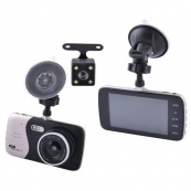 Відеореєстратор автомобільний MHZ DVR CT503 1080P з двома камерами, Реєстратор з камерою на машину. Зображення №6