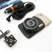 Відеореєстратор автомобільний MHZ DVR CT503 1080P з двома камерами, Реєстратор з камерою на машину. Зображення №18