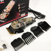 Професійна машинка для стрижки волосся GEMEI GM-1018, Стильна машинка для стрижки, Триммер для бороди. Зображення №2