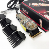 Професійна машинка для стрижки волосся GEMEI GM-1018, Стильна машинка для стрижки, Триммер для бороди. Зображення №14