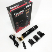Профессиональная окантовочная машинка GEEMY GM-6605 для стрижки волос, окантовки, бороды и усов. Изображение №6