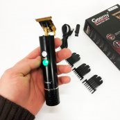 Профессиональная окантовочная машинка GEEMY GM-6605 для стрижки волос, окантовки, бороды и усов. Изображение №17