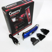 Машинка для стрижки волосся Gemei GM-6046, Акумуляторний універсальний тример для стрижки. Колір: синій. Зображення №4 Машинка для стрижки волосся Gemei GM-6046, Акумуляторний універсальний тример для стрижки. Колір: синій. Зображення №4