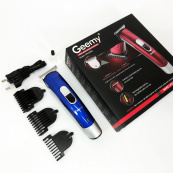 Машинка для стрижки волосся Gemei GM-6046, Акумуляторний універсальний тример для стрижки. Колір: синій. Зображення №10 Машинка для стрижки волосся Gemei GM-6046, Акумуляторний універсальний тример для стрижки. Колір: синій. Зображення №10